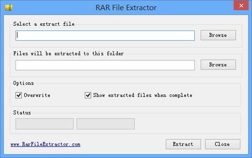 RAR File Extractor